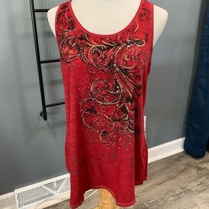 Maurice’s XL maroon sleeveless top